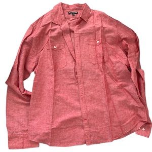 Mens Express Button up Top Sz XXL